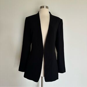 Club Monaco Black Blazer Jacket Toe Back Sz L